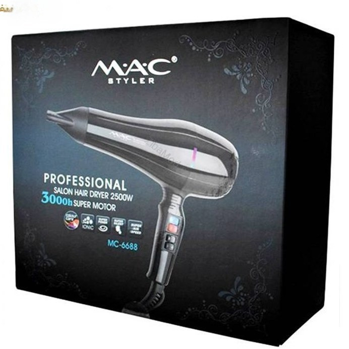 خرید سشوار خانگی با کیفیت 2500 وات مک استایلر