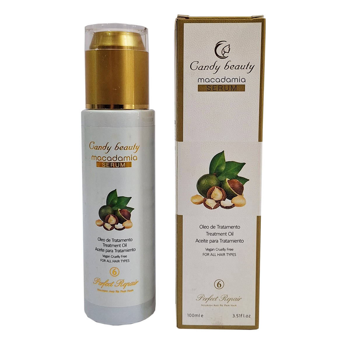 قیمت و خرید روغن ماکادمیا اصلی کندی بیوتی