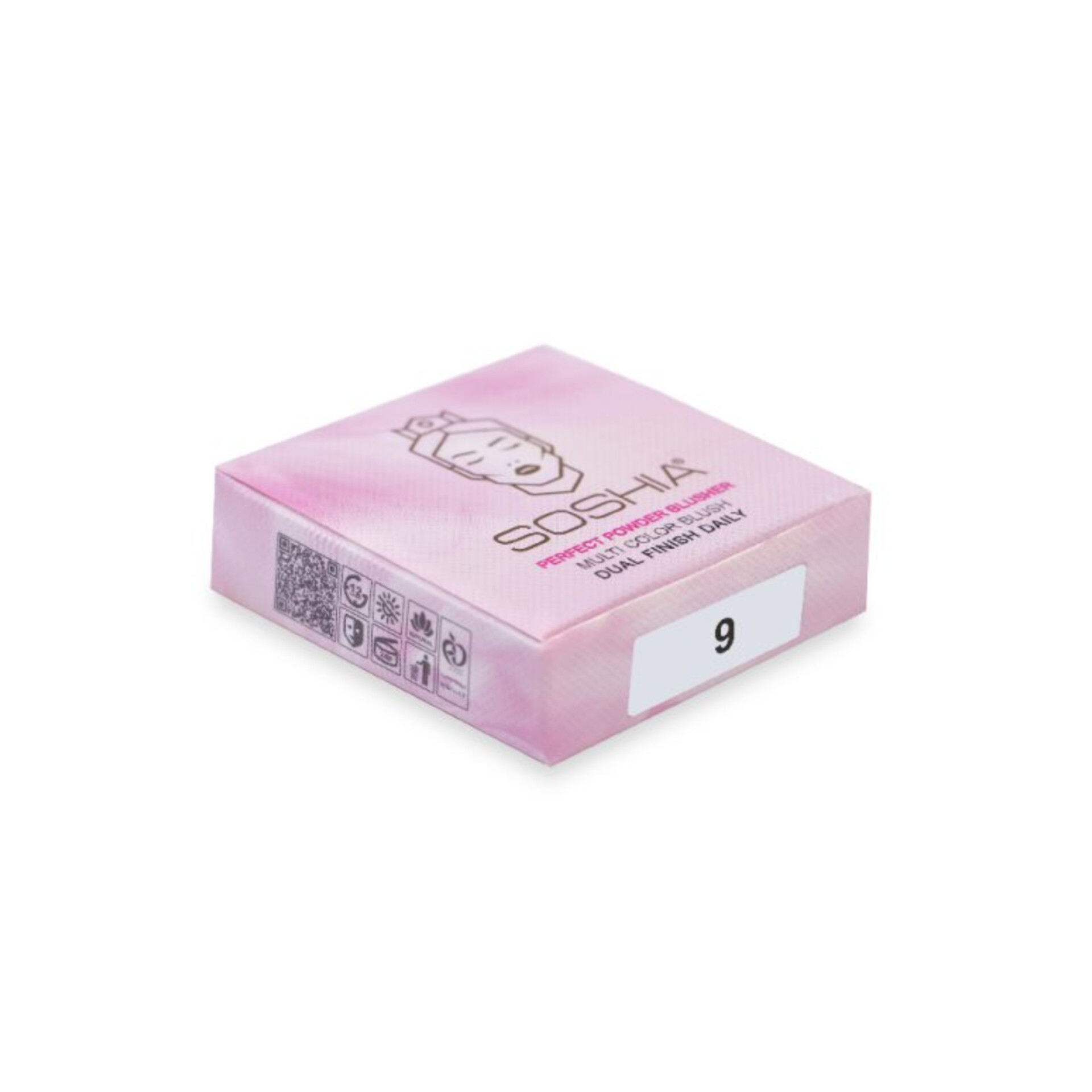 قیمت و خرید رژگونه ابریشمی حجم دهنده گونه هلویی مرجانی سوشیا شماره 9