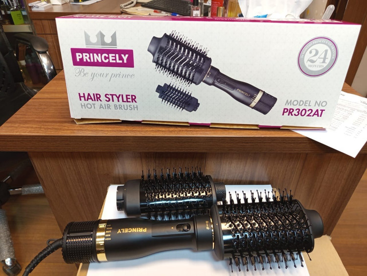 قیمت و خرید بهترین و زیباترین برس حرارتی دو سر پرینسلی ایتالیا