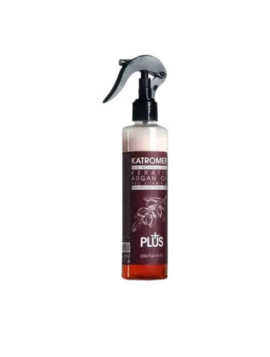 اسپری دوفاز کاترومر پلاس حاوی روغن آرگان | ترمیمکننده و درخشانکننده مو