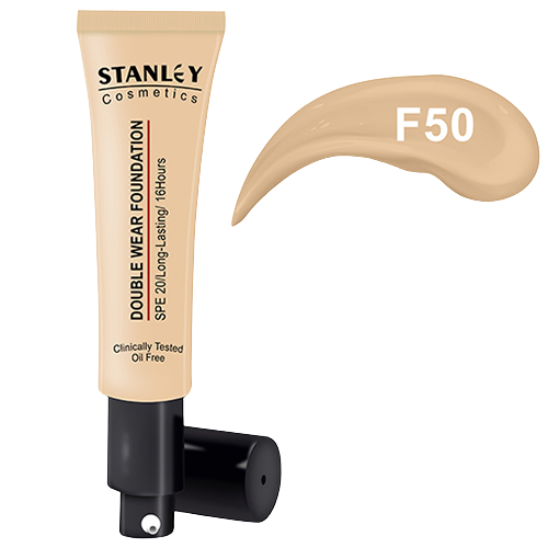 کرم پودر استنلی مدل اویلفری با SPF20 - رنگ 50