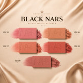 رنگبندی کامل رژگونه بلک نارس Velvet Matte Blusher در طیف رنگهای متنوع