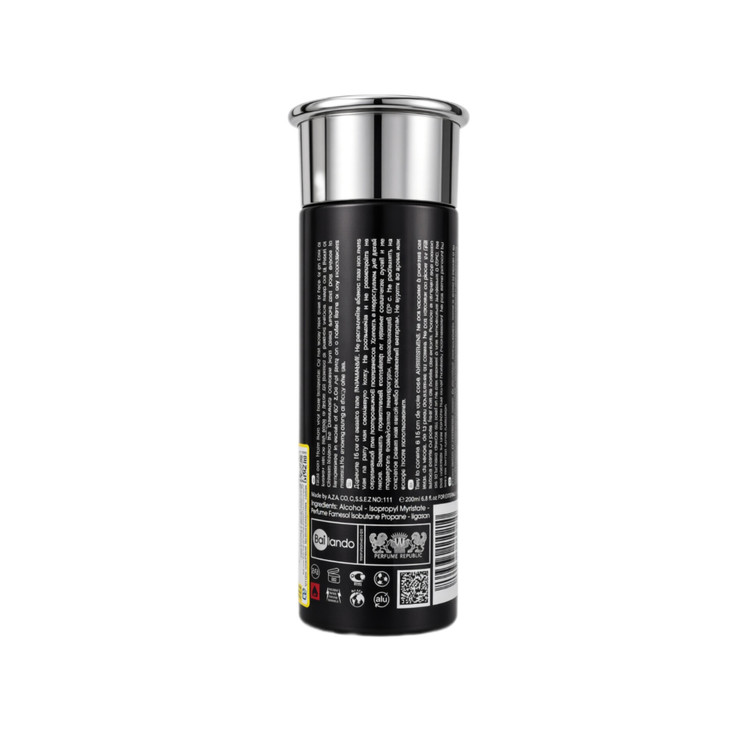 اسپری بدن مردانه بایلندو مدل Bentony Intense حجم ۲۰۰ میل