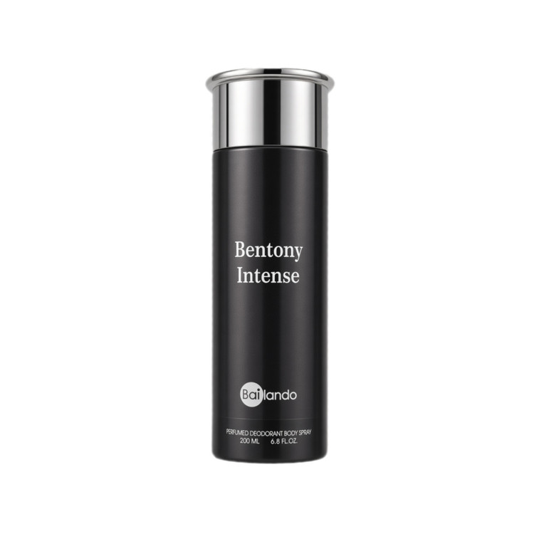 اسپری بدن مردانه بایلندو مدل Bentony Intense حجم ۲۰۰ میل