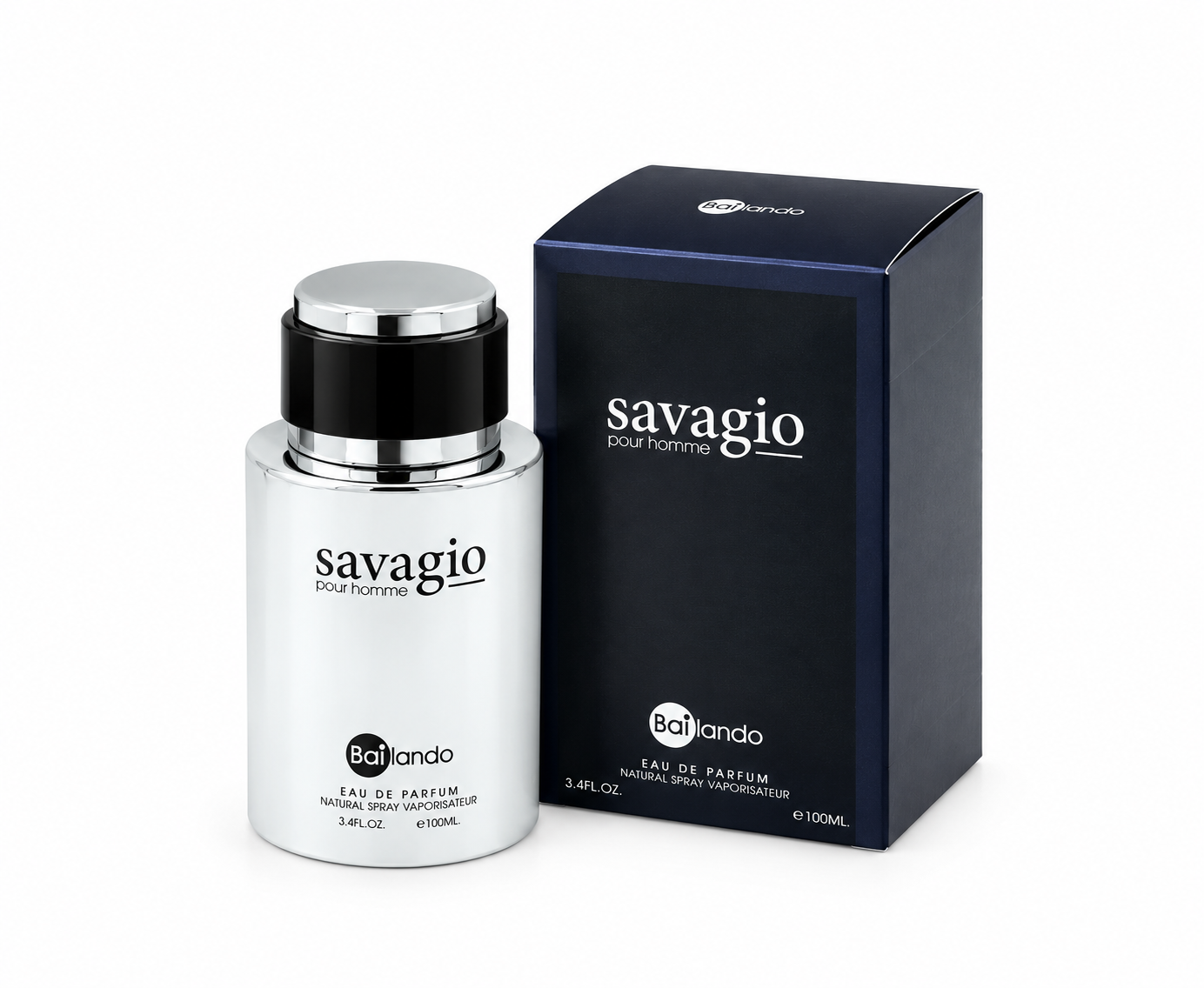 ادوپرفیوم مردانه بایلندو مدل Savagio حجم 100 میل همراه با جعبه
