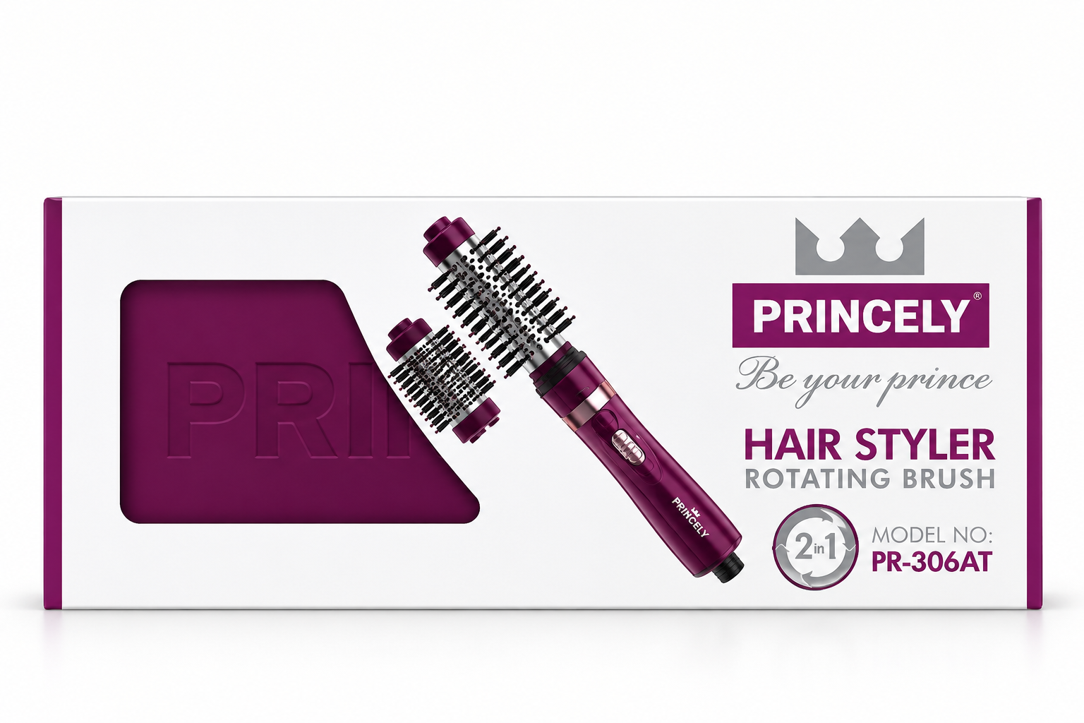 برس حرارتی چرخشی پرینسلی مدل PR-306AT